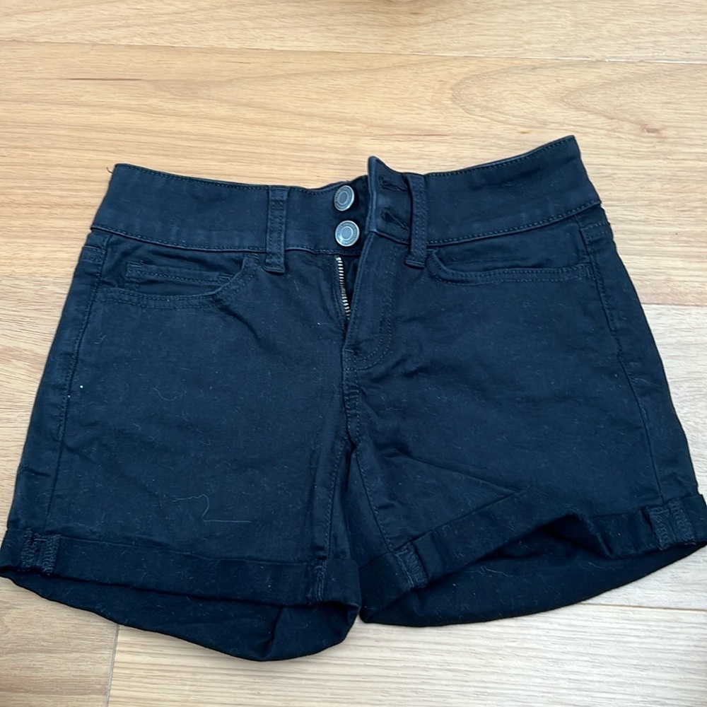 Black shorts